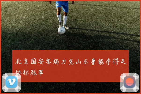 北京国安客场力克山东鲁能夺得足协杯冠军